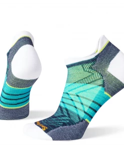Smartwool Women's Run Zero Cushion Stripe Low Ankle Socks