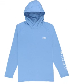 Aftco Men's Yurei Air-O Mesh® Hooded LS Performance Shirt Shirts & Tops