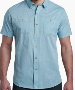 Kuhl Men's Karib Stripe Short Sleeve Shirt