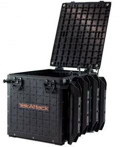 YakAttack BlackPak Pro Kayak Fishing Crate - 13" X 16" (BLP-PRO-13X16) Kayak Accessories