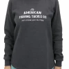 Aftco Women's Whiskey Crew Sweatshirt Shirts & Tops
