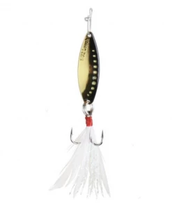 Clam Panfish Leech Flutter Spoon Spoons & Blade Baits
