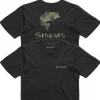 Simms Men's Bass Pine Camo T-Shirt 2 Simms Men's Bass Pine Camo T-Shirt