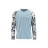 Shirts & Tops Simms Men's SolarFlex Crewneck Shirt - Print 1 Shirts & Tops Simms Men's SolarFlex Crewneck Shirt - Print