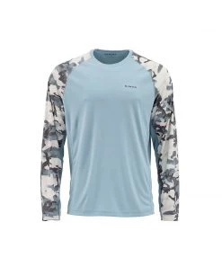 Shirts & Tops Simms Men's SolarFlex Crewneck Shirt - Print