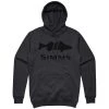 Simms Simm's Men's Walleye Logo Hoody Shirts & Tops 2 Simms Simm's Men's Walleye Logo Hoody Shirts & Tops
