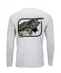 Simms Shirts & Tops Simm's Men's Wind Rose North Solar Tech Tee Long Sleeve