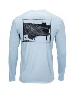 Simms Shirts & Tops Simm's Men's Wind Rose North Solar Tech Tee Long Sleeve