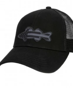 Simms USA Walleye Trucker Hat Ball Caps & Sun Hats