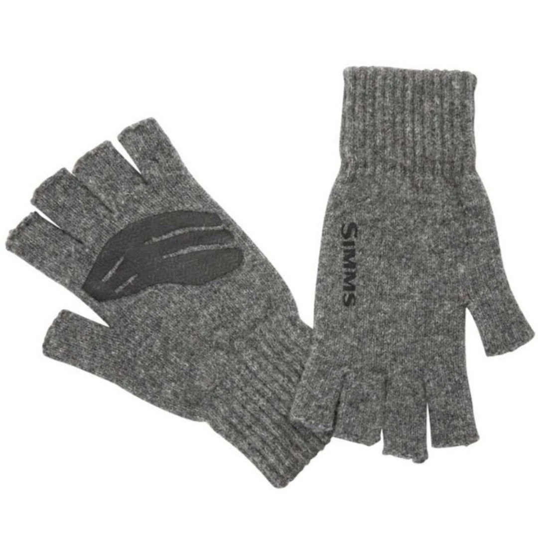Simms Wool Half Finger Glove 3 Simms Wool Half Finger Glove