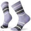 Smartwool Women's Everyday Striped Cable Crew Socks (SW004011A26) 1 Smartwool Women's Everyday Striped Cable Crew Socks (SW004011A26)