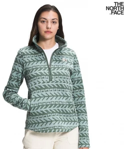 The North Face Women's Printed Crescent 1/4 Zip Pullover