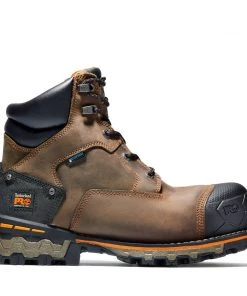Men's Safety Boots Timberland Pro Men's BOONDOCK 6" COMP TOE WORK BOOTS (092615214)