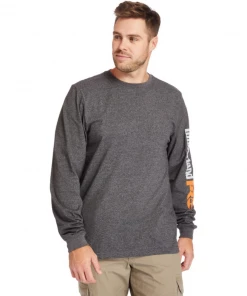 Shirts & Tops Timberland Pro Men's Long Sleeve Base Plate Wicking T-Shirt