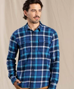 Shirts & Tops Toad&Co Men's Indigo Flannel Long Sleeve Shirt