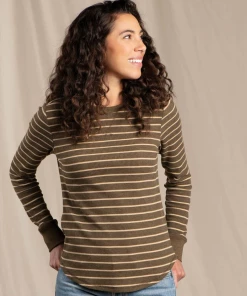 Toad&Co Women's Foothill Long Sleeve Crew