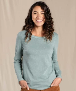 Toad&Co Women's Primo Long Sleeve Crew Shirts & Tops