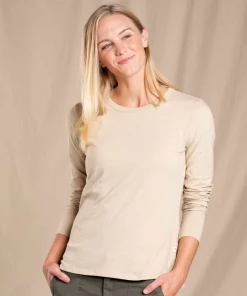 Toad&Co Women's Primo Long Sleeve Crew Shirts & Tops