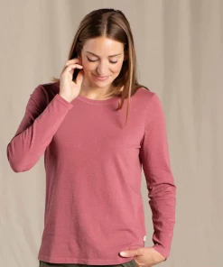 Toad&Co Women's Primo Long Sleeve Crew Shirts & Tops