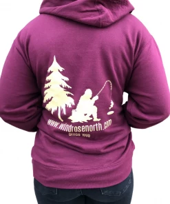 Wind Rose North Ltd. Outfitters Wind Rose North Ice Fishing Sasquatch Hoodie