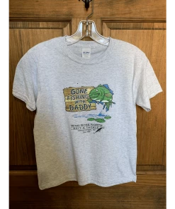 Wind Rose North Ltd. Outfitters Kid's Apparel Wind Rose North Fishing With Daddy Tee