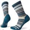 Smartwool Women's Everyday Jovian Stripe Crew Socks (SW0SW599F12) 2 Smartwool Women's Everyday Jovian Stripe Crew Socks (SW0SW599F12)
