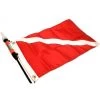 Kayak Accessories YakAttack Diver Down Flag Kit 12" X 18"