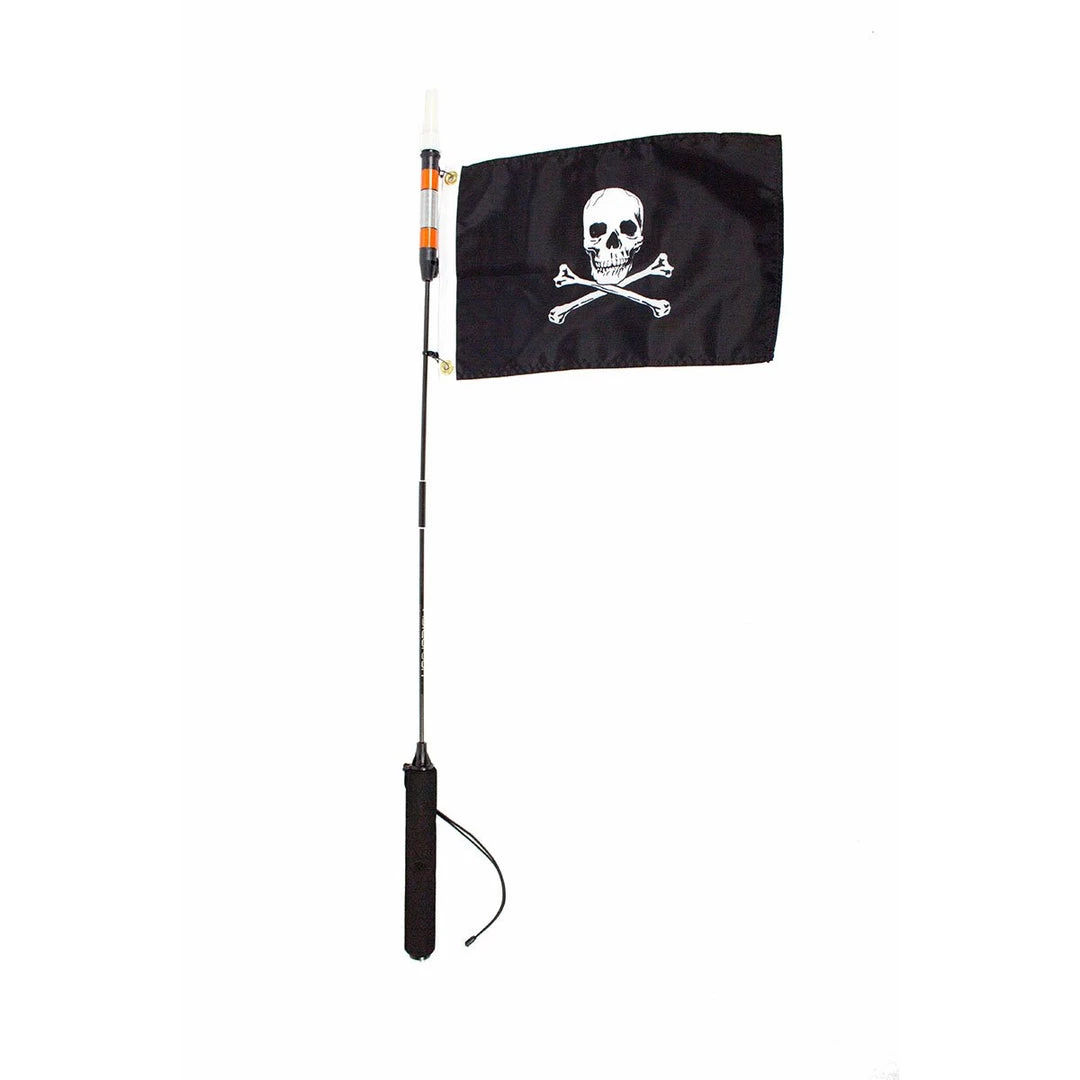 Kayak Accessories YakAttack Jolly Roger Flag Kit 12" X 18" 4 Kayak Accessories YakAttack Jolly Roger Flag Kit 12" X 18"