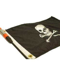 Kayak Accessories YakAttack Jolly Roger Flag Kit 12" X 18"
