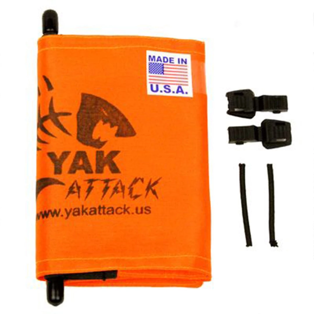 YakAttack Orange ProGlo Flag Kit 6" X 18" Kayak Accessories 3 YakAttack Orange ProGlo Flag Kit 6" X 18" Kayak Accessories