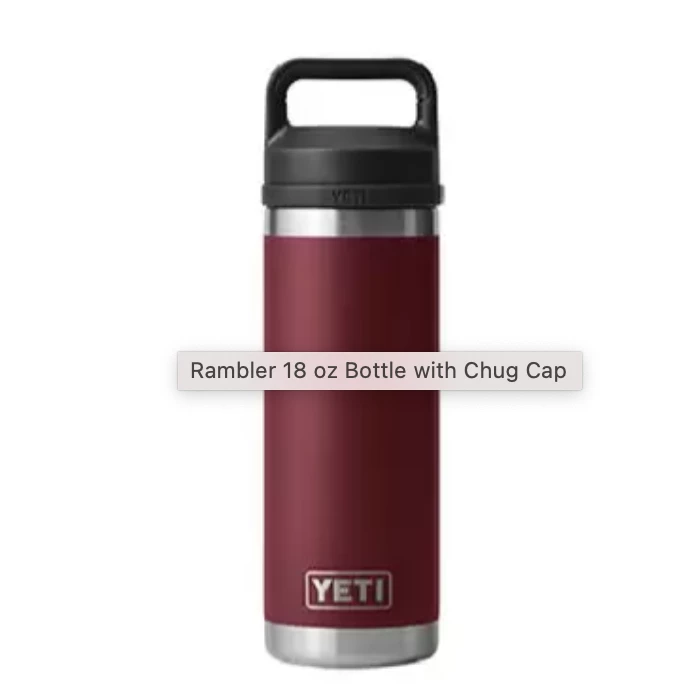 Drinkware Yeti Rambler 18 Oz Bottle With Chug Cap 4 Drinkware Yeti Rambler 18 Oz Bottle With Chug Cap