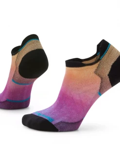 Smartwool Women's Run Zero Cushion Ombre Print Low Ankle Socks (SW001670)