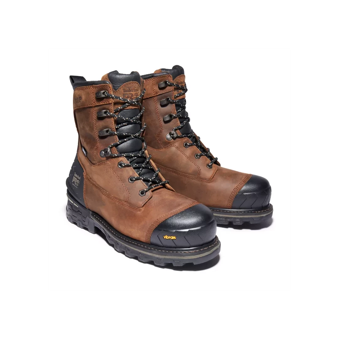 Timberland Pro Men's Boondock HD 8" Composite Toe Waterproof Work Boot Men's Safety Boots 5 Timberland Pro Men's Boondock HD 8" Composite Toe Waterproof Work Boot Men's Safety Boots