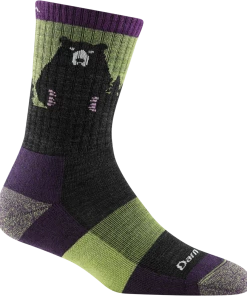 Socks Darn Tough Women's Bear Town Micro Crew Lightweight Hiker Sock (1970) 6 Socks Darn Tough Women's Bear Town Micro Crew Lightweight Hiker Sock (1970)