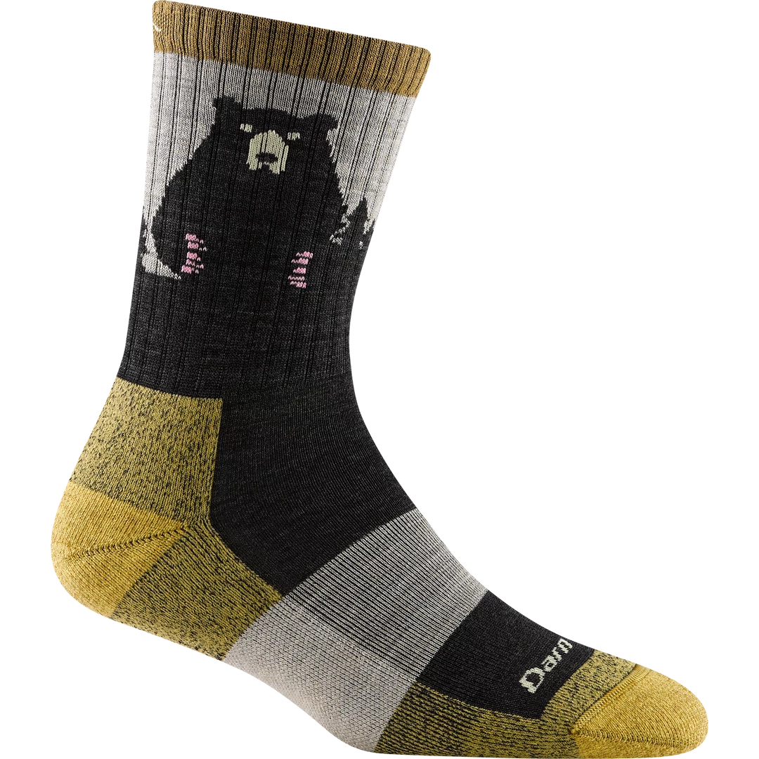 Socks Darn Tough Women's Bear Town Micro Crew Lightweight Hiker Sock (1970) 3 Socks Darn Tough Women's Bear Town Micro Crew Lightweight Hiker Sock (1970)